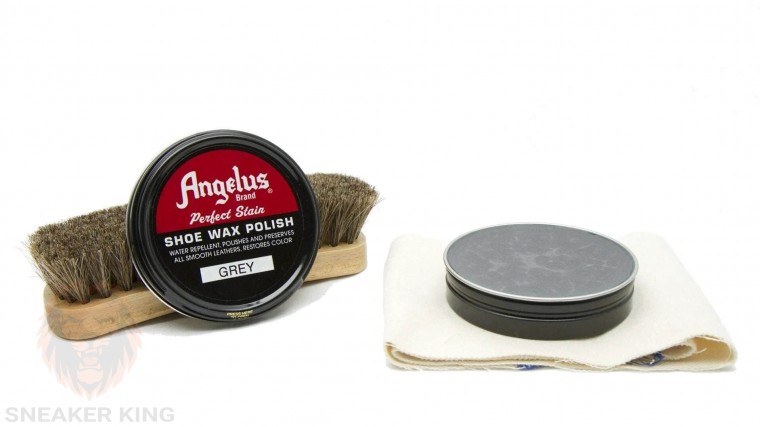 Віск для шкіри Angelus shoe wax Grey (сірий) made in USA